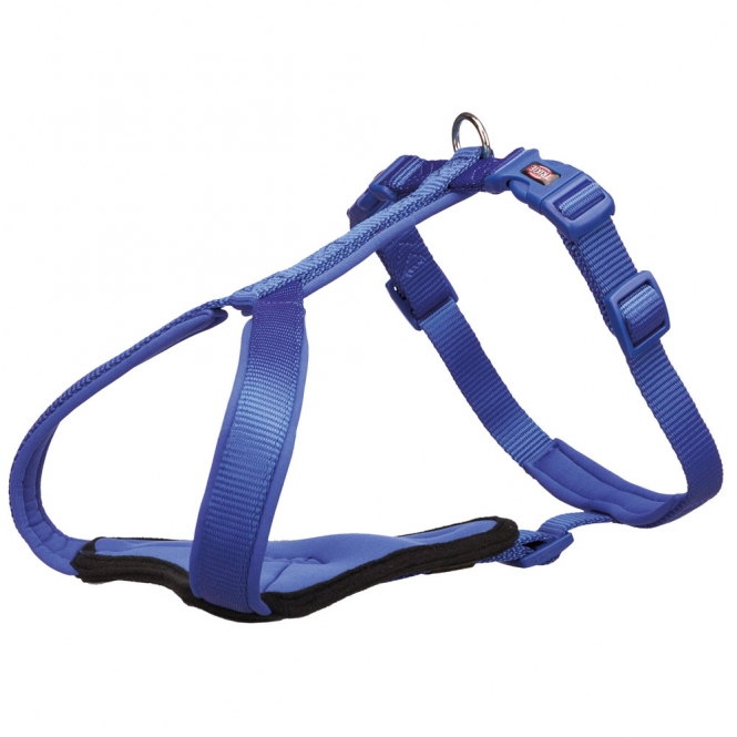 Trixie Premium Y-Geschirr – royalblau 85-105 cm/25 mm – Bild 2